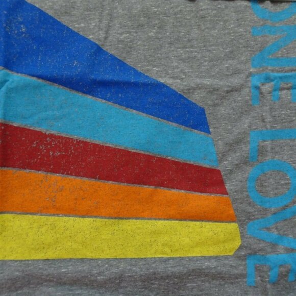 Chaser One Love Tank Top Pride Rainbow Gray 🌈 Active Athleisure NWT L - Picture 10 of 11